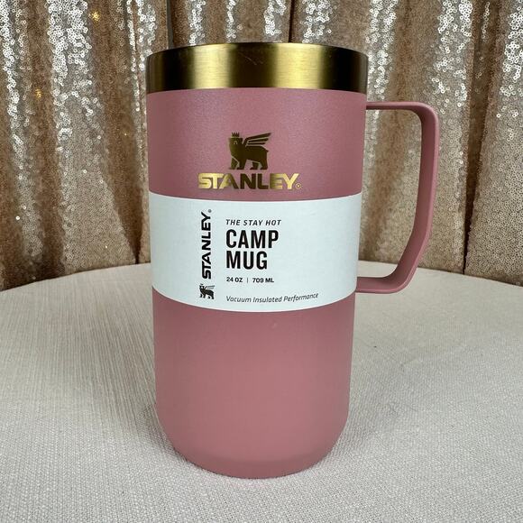 Stanley Limited Edition The Fall Refresh Stay Hot Camp Mug, 24 oz Antique Pink - Picture 2 of 10